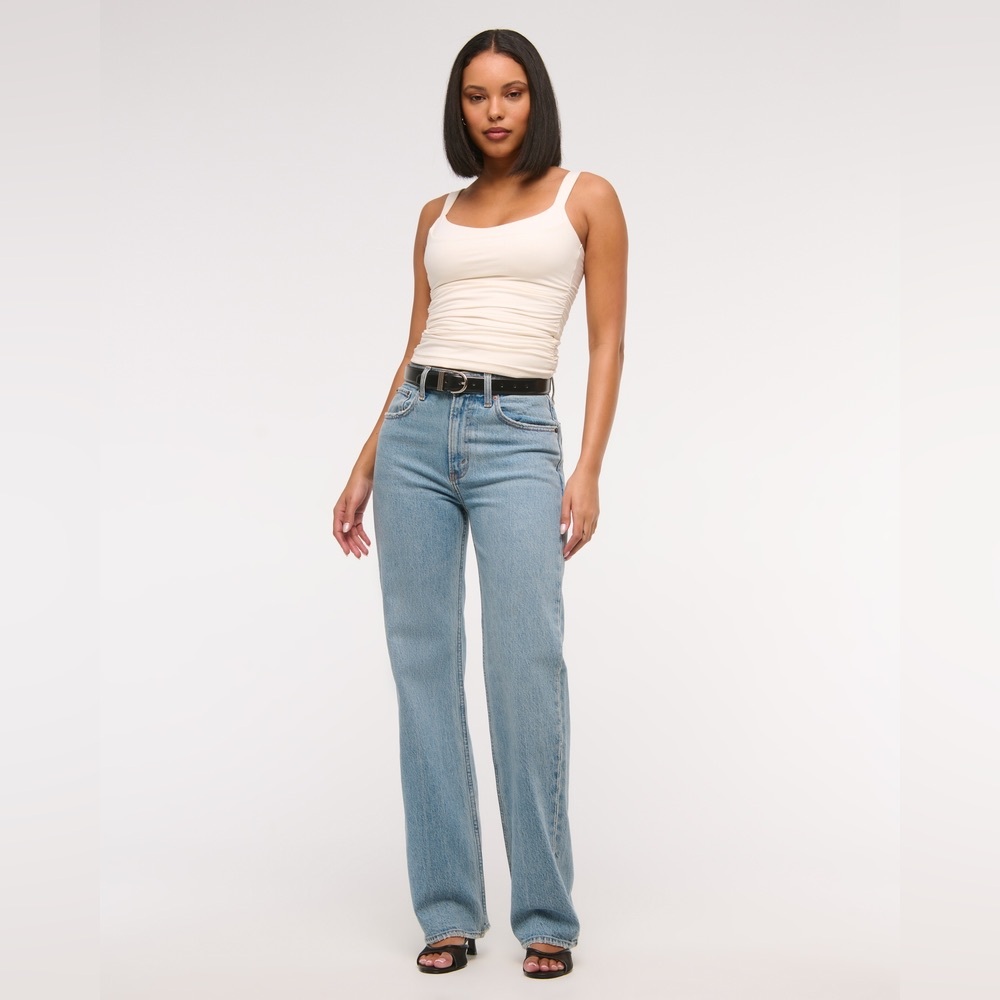 Abercrombie & Fitch Light Blue Women Jeans